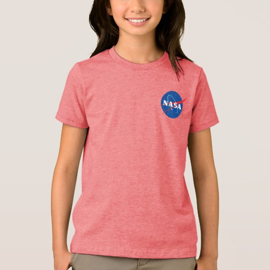 NASA Parker Solar Probe Sunburst Red Tri-Blend Shirt (Voorkant)