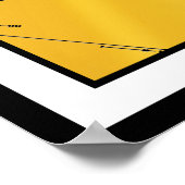 NASA Pioneer 10 Space Probe Gold Plaque Poster (Hoek)