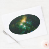 NASA Pleiades Ovale Sticker (Envelop)
