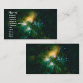 NASA Pleiades Visitekaartje (Voorkant / Achterkant)
