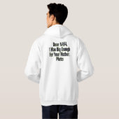 NASA PLUTO NIET GROOT GENOEG G grap - TRUI Hoodie (Achterkant volledig)