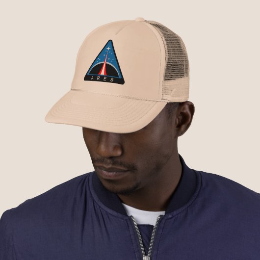 NASA Project Ares Logo Trucker Pet (In situ)