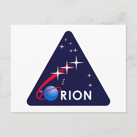 NASA Project Orion Logo Briefkaart (Voorkant)