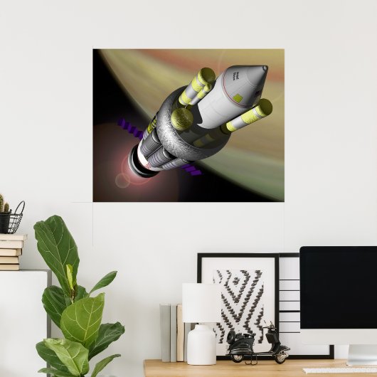 NASA Project Orion Orbiter Poster (Thuiskantoor)