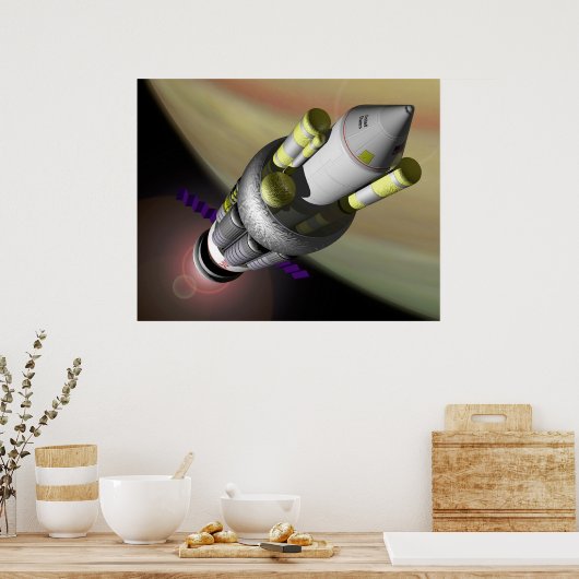 NASA Project Orion Orbiter Poster (Keuken)