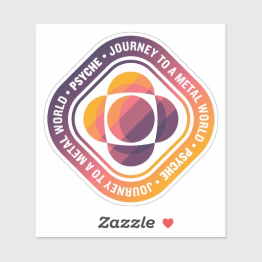 NASA Psyche Mission Sticker (Vel)