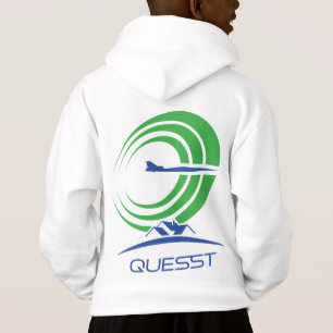 NASA Quesst Logo Supersonic White