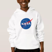 NASA Quesst Logo Supersonic White (Voorkant)