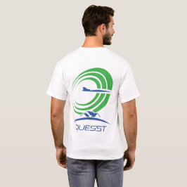 NASA Quesst Logo Supersonic White 100% Katoen T-shirt