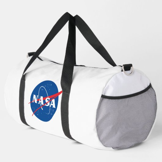 NASA Quesst Logo Supersonic White Plunjezak (Rechterhoek)