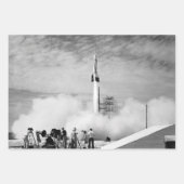 NASA-raketlanceringsfoto's Inpakpapier Vel (Voorkant 3)