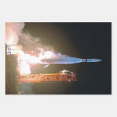 NASA-raketlanceringsfoto's Inpakpapier Vel (Voorkant 2)