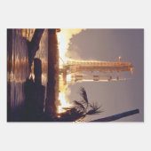 NASA-raketlanceringsfoto's Inpakpapier Vel (Voorkant)