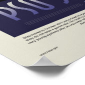 NASA Retro ExoPlanet PSO J318.5-22 reisposter Poster (Hoek)