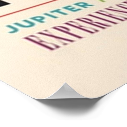 NASA Retro Space Travel 5 Poster (Hoek)