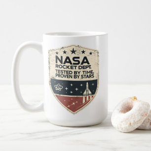 NASA Rocket Dept Getest Door Tijd Bewezen Door Ste Koffiemok