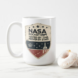 NASA Rocket Dept Getest Door Tijd Bewezen Door Ste Koffiemok