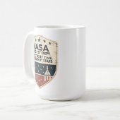 NASA Rocket Dept Getest Door Tijd Bewezen Door Ste Koffiemok (Voorkant links)