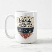 NASA Rocket Dept Getest Door Tijd Bewezen Door Ste Koffiemok (Links)