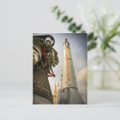 NASA Rocket Park Briefkaart (Staand voorkant)