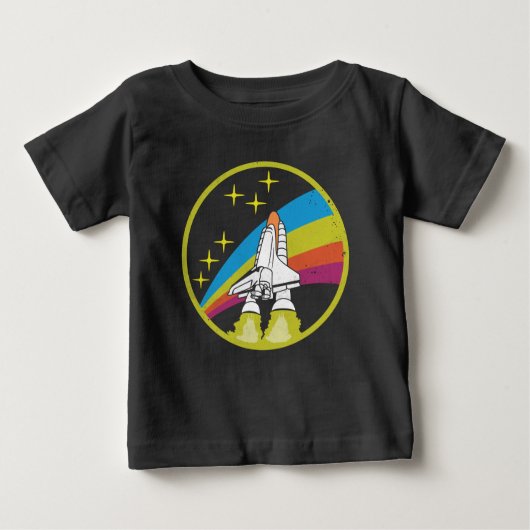NASA Rocket Space Shuttle T-Shirt (Voorkant)