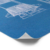 NASA-ruimtevaartuigen en raketten Poster (Hoek)