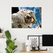 NASA ruimtewandelaar Poster (Thuiskantoor)