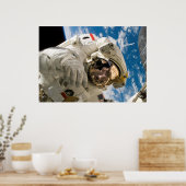 NASA ruimtewandelaar Poster (Keuken)