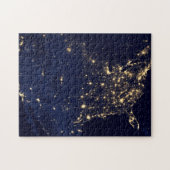 NASA Satellietinfraroodcomposiet van de VS- 2012 Legpuzzel (Horizontaal)