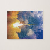 NASA Scout Rocket Launch Liftoff Legpuzzel (Horizontaal)