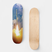 NASA Scout Rocket Launch Liftoff Persoonlijk Skateboard (Voorkant)