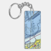 NASA Shuttle Landing Facility — Schema Sleutelhanger (Voorkant Links)