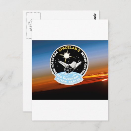 Nasa SkyLab Briefkaart (Voorkant / Achterkant)