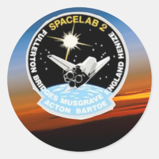 Nasa SkyLab Ronde Sticker