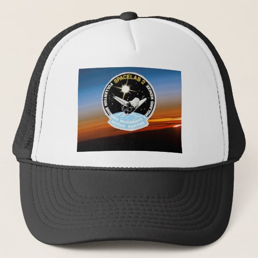 Nasa SkyLab Trucker Pet (Voorkant)