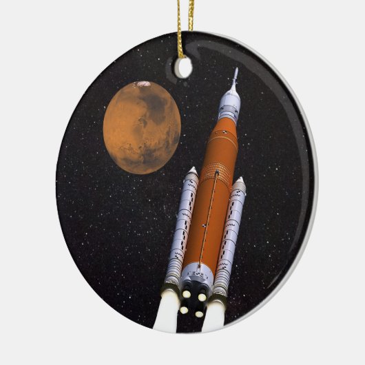 NASA SLS Space Launch System Keramisch Ornament (Links)