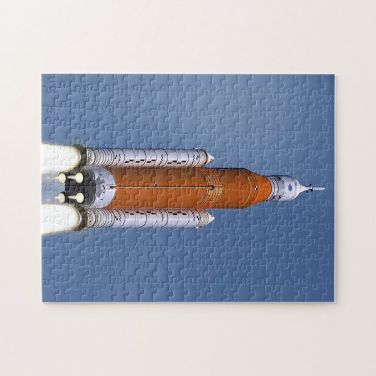 NASA SLS Space Launch System Legpuzzel (Horizontaal)