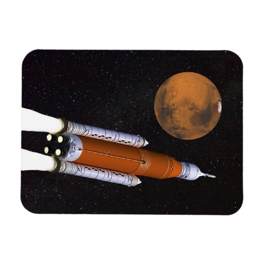 NASA SLS Space Launch System Magneet (Horizontaal)