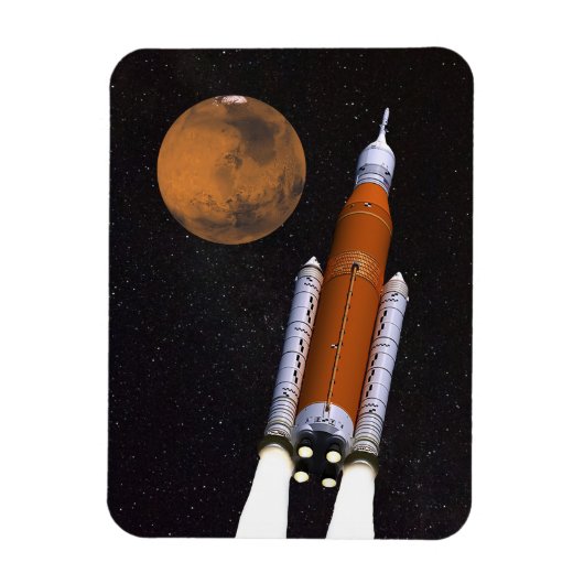 NASA SLS Space Launch System Magneet (Verticaal)