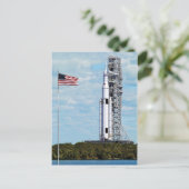 NASA SLS Space Launch System Raketlanceerplatform Briefkaart (Staand voorkant)