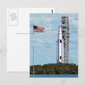 NASA SLS Space Launch System Raketlanceerplatform Briefkaart (Voorkant / Achterkant)