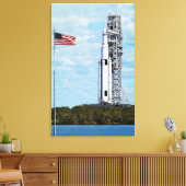 NASA SLS Space Launch System Raketlanceerplatform Canvas Afdruk (Insitu (Woonkamer))