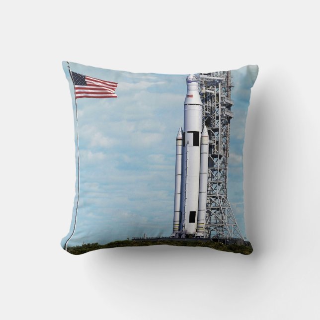 NASA SLS Space Launch System Raketlanceerplatform Kussen (Voorkant)
