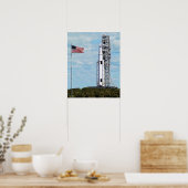 NASA SLS Space Launch System Raketlanceerplatform Poster (Keuken)