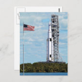 NASA SLS Space Launch System Rocket Launchpad Briefkaart (Voorkant / Achterkant)