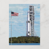 NASA SLS Space Launch System Rocket Launchpad Briefkaart (Voorkant)
