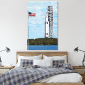NASA SLS Space Launch System Rocket Launchpad Canvas Afdruk (Insitu (Slaapkamer))