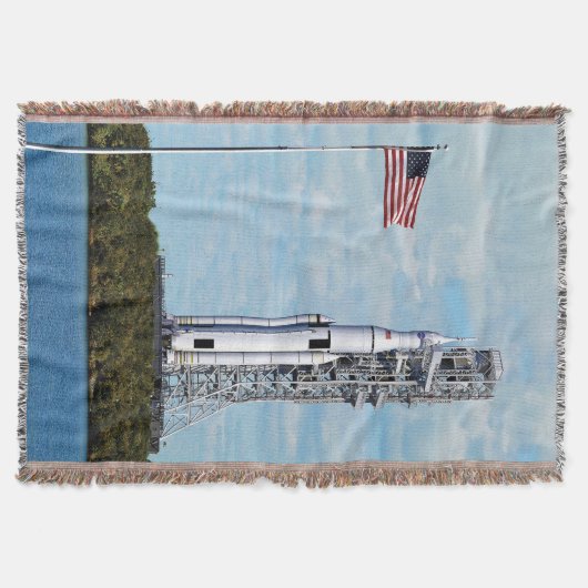 NASA SLS Space Launch System Rocket Launchpad Deken (Voorkant)