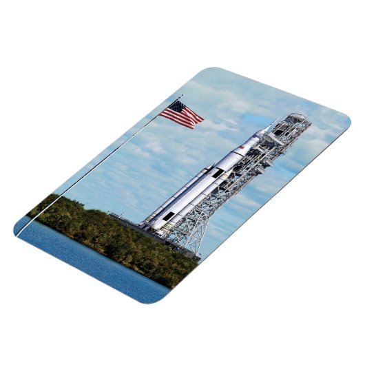 NASA SLS Space Launch System Rocket Launchpad Magneet (Linkerzijde)