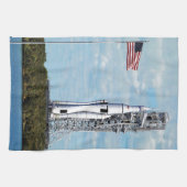 NASA SLS Space Launch System Rocket Launchpad Theedoek (Horizontaal)